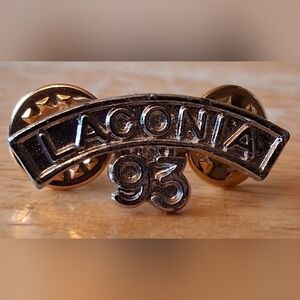 Vintage Harley-Davidson Laconia 1993 Biker Moto Flare Pin Jewelry